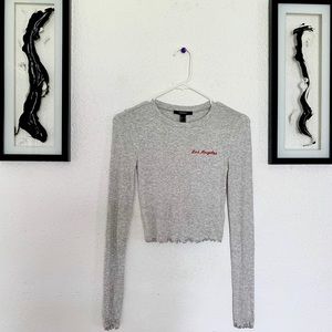 Logo long sleeve shirt